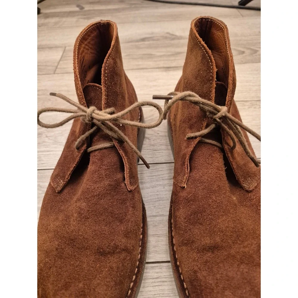 Thursday Boot Company Brown Suede Chukka Desert Boots Mens Ankle Brown Sz 7.5